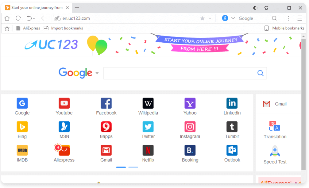 UC Browser for Desktop